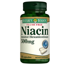 Natures Bounty Flush Free Niacin 500 mg 50 Kapsül - Nature s Bounty