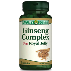 Nature's Bounty Ginseng Complex Plus Royal Jelly 75 Kapsül - Nature s Bounty
