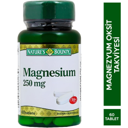 Nature s Bounty - Nature's Bounty Magnesium 250 mg 60 Tablet Nature s Bounty - Nature's Bounty Magnesium 250 mg 60 Tablet