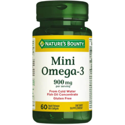 Nature's Bounty Mini Omega 3 900 mg 60 Softjel - Nature s Bounty