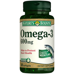 Nature's Bounty Omega 3 600 mg 90 Softjel - Nature s Bounty