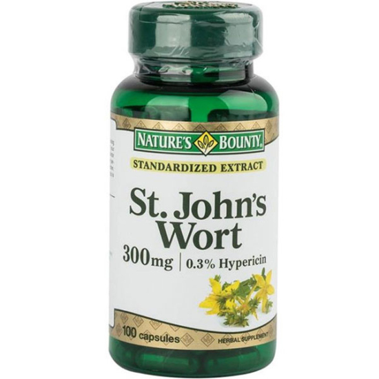 Nature's Bounty St. John's Wort 300 Mg 100 Kapsül - 1
