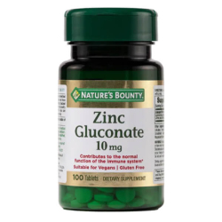 Nature's Bounty Zinc Gluconate 10 Mg 100 Tablet - Nature s Bounty