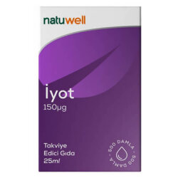 Natuwell İyot Damla 25 ml - Natuwell