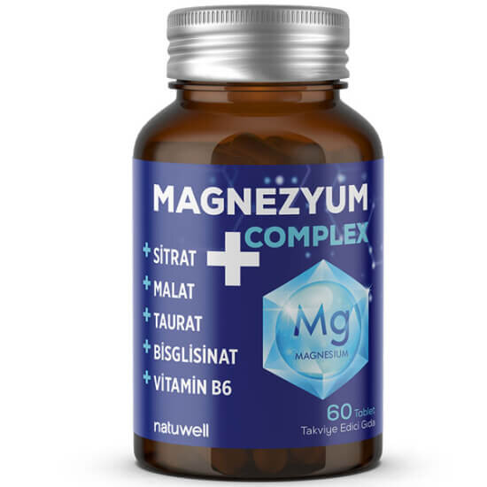  Natuwell Magnezyum Complex 60 Tablet - 1
