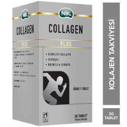 NBL - NBL Collagen Plus 30 Tablet Kolajen Takviyesi NBL - NBL Collagen Plus 30 Tablet Kolajen Takviyesi