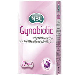NBL - NBL Gynobiotic 10 Kapsül Probiyotik Takviyesi NBL - NBL Gynobiotic 10 Kapsül Probiyotik Takviyesi