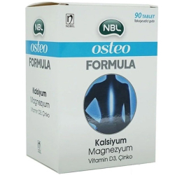 NBL - NBL Osteo Formula 90 Tablet Kalsiyum Takviyesi NBL - NBL Osteo Formula 90 Tablet Kalsiyum Takviyesi