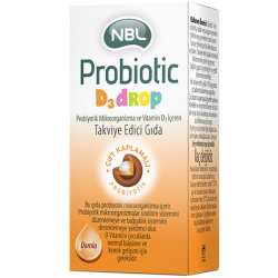NBL - NBL Probiotic D3drop Takviye Edici Gıda 7.5 ML Probiyotik Takviyesi NBL - NBL Probiotic D3drop Takviye Edici Gıda 7.5 ML Probiyotik Takviyesi