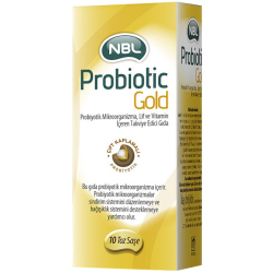 NBL - NBL Probiotic Gold 10 Saşe Probiyotik Takviyesi NBL - NBL Probiotic Gold 10 Saşe Probiyotik Takviyesi