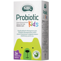 NBL - NBL Probiyotik Kids 30 Tablet Çocuklar İçin Probiyotik Takviyesi NBL - NBL Probiyotik Kids 30 Tablet Çocuklar İçin Probiyotik Takviyesi
