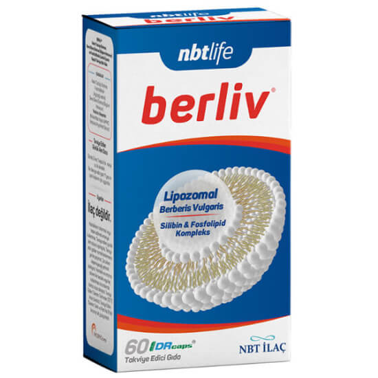 NBT Life Berliv 60 kapsül bitkisel takviye, kadın tuzluğu ekstresi 600 mg, devedikeni ekstresi, fosfatidilkolin, vejetaryen kapsül- 1
