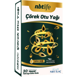Nbt İlaç - NBT Life Çörek Otu Yağı 30 Kapsül Nbt İlaç - NBT Life Çörek Otu Yağı 30 Kapsül