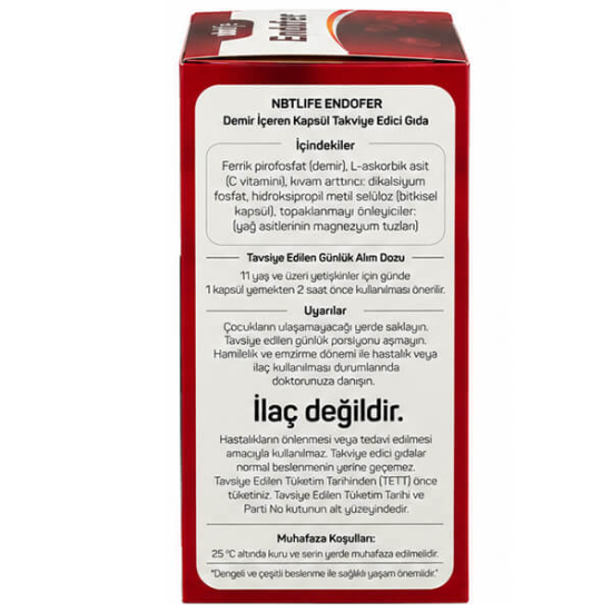 NBT Life Endofer 30 Kapsül - 3