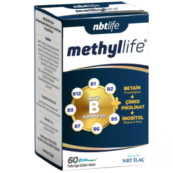 Nbt İlaç - NBT Life Methyllife 60 Kapsül Gıda Takviyesi Nbt İlaç - NBT Life Methyllife 60 Kapsül Gıda Takviyesi