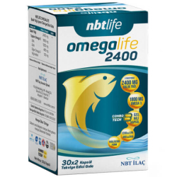 NBT Life Omegalife 2400 mg 60 Kapsül - Nbt İlaç