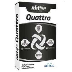 NBT Life Quattro 30 Tablet - Nbt İlaç