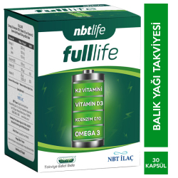 Nbt İlaç - NBT Life Full Life 30 Kapsül Nbt İlaç - NBT Life Full Life 30 Kapsül