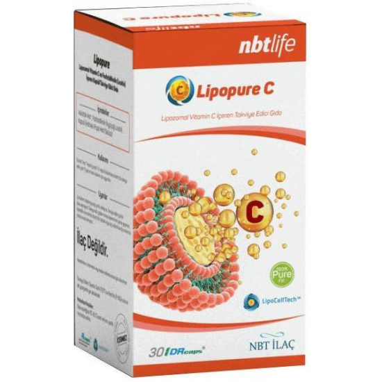 NBT Life Lipopure C Vitamini 30 Kapsül - 1