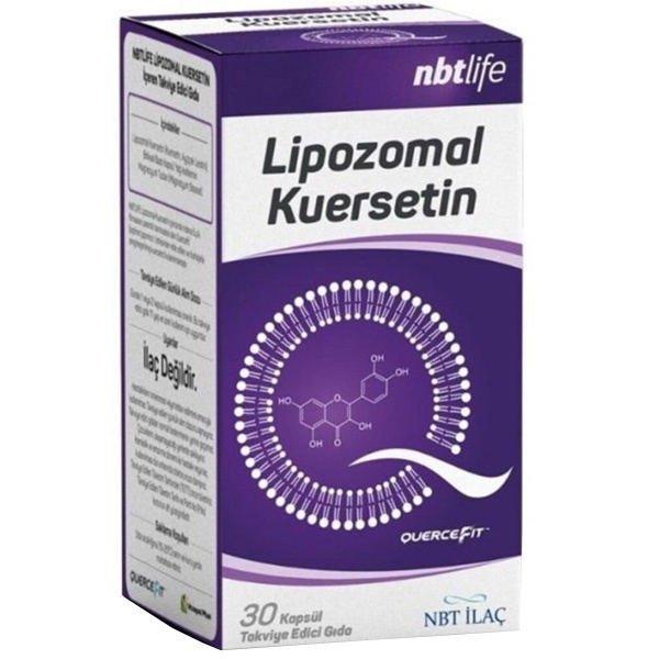 NBT Life Lipozomal Kuersetin 30 Kapsül