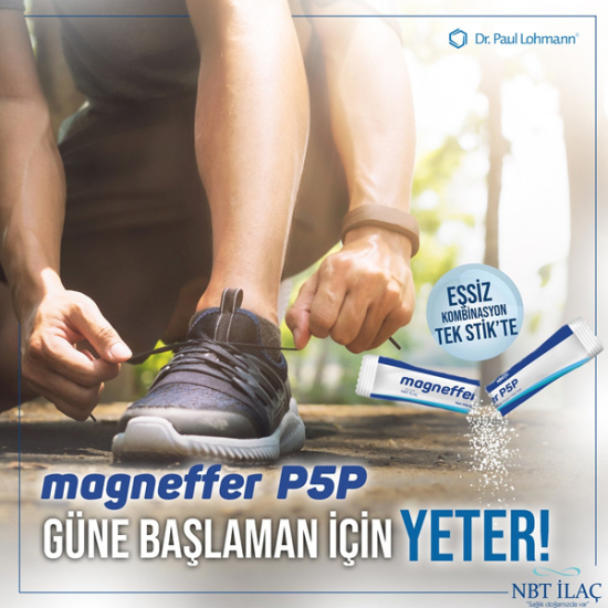 NBT Life Magneffer P5P 30 Stik Saşe Magnezyum Takviyesi - 2
