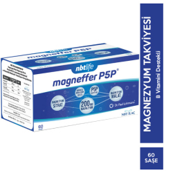 Nbt İlaç - NBT Life Magneffer P5P 60 Stik Saşe Magnezyum Takviyesi Nbt İlaç - NBT Life Magneffer P5P 60 Stik Saşe Magnezyum Takviyesi