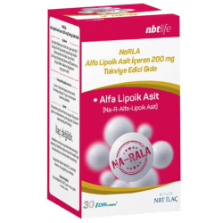 Nbt İlaç - NBT Life Narla Alfa Lipoik Asit 30 Kapsül Nbt İlaç - NBT Life Narla Alfa Lipoik Asit 30 Kapsül