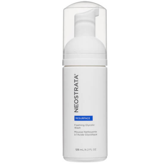 Neostrata Resurface Foaming Glycolic Wash 125 ml glikolik asit AHA ve greyfurt özlü sabunsuz yüz yıkama köpüğü- 1