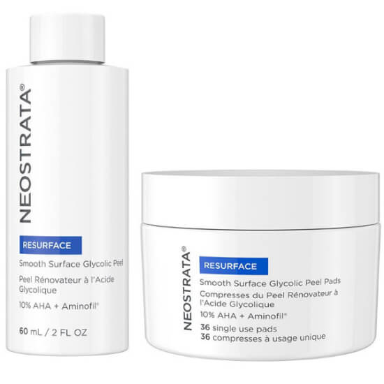Neostrata Resurface Smooth Surface Glycolic Peel 36 ped glikolik asit AHA içeren güçlü peeling gözenek arındırıcı- 1
