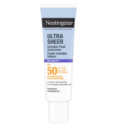 Neutrogena Ultra Sheer Invisible Fluide Sunscreen SPF50 Age Shield 50 ml - Neutrogena