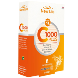 New Life C 1000 Plus Takviye Edici Gıda 30 Kapsül - Thumbnail