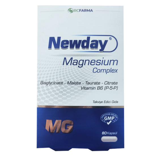 Newday Magnezyum Complex 60 Kapsül - 1