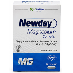 Newday Magnezyum Complex 60 Kapsül - Rcfarma
