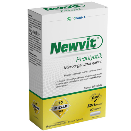 Newvit Probiyotik 30 Kapsül - 1