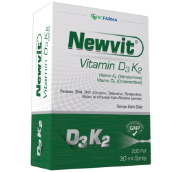 Rcfarma - Newvit Vitamin D3K2 Sprey 30 ML Rcfarma - Newvit Vitamin D3K2 Sprey 30 ML