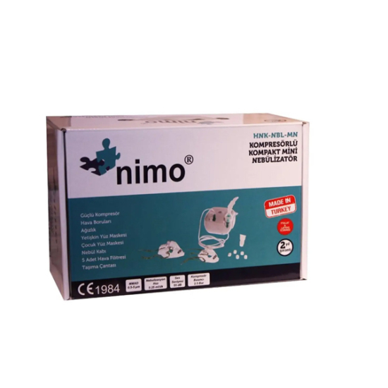 Nimo Kompresörlü Mini Nebulizatör - 1
