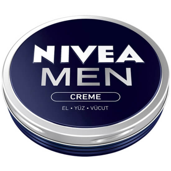 Nivea Cream For Men erkek bakım kremi 30 ml teneke kutu, el yüz vücut için nemlendirici günlük kullanım kremi- 1