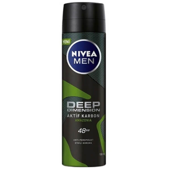  Nivea Deo Sprey Deep Amazonia For Men 150 ml - 1
