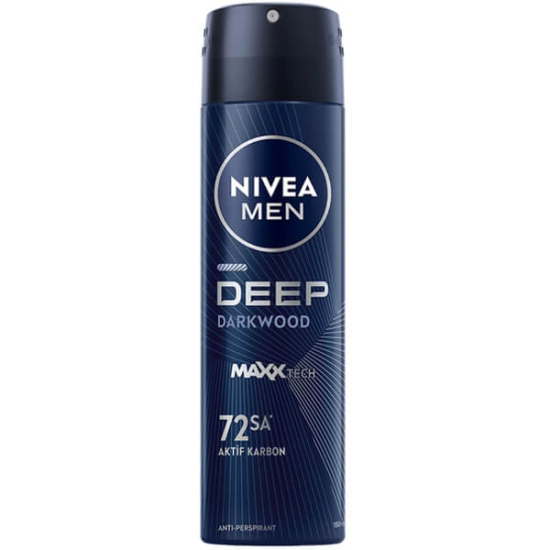  Nivea Deodorant Deep Darkwood Dimension Erkek 150 ml - 1