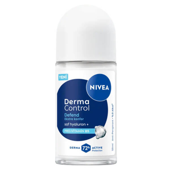  Nivea Derma Control Defend Ekstra Konfor Roll-On 50 ml - 1