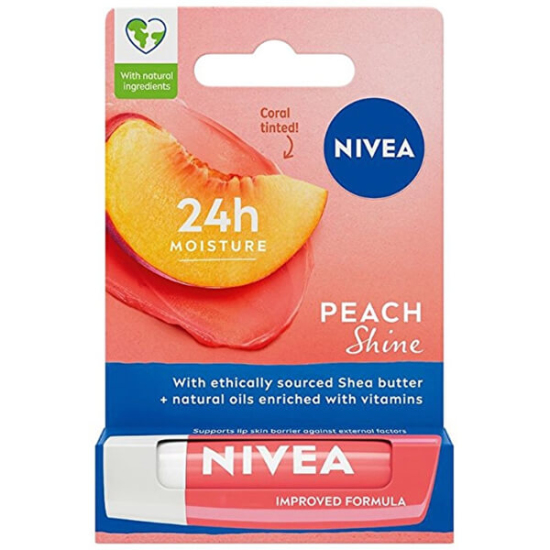 Nivea Dudak Bakım Kremi Şeftali 4.8 gr - 1