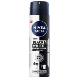 Nivea Invisible Black & White Fresh Deodorant 150 ml - Nivea