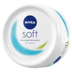 Nivea - Nivea Krem Soft Vazo 200 ML Nivea - Nivea Krem Soft Vazo 200 ML