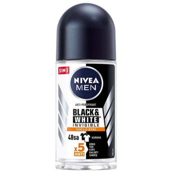  Nivea Men Black & White Invisible Roll-On 50 ml - 1