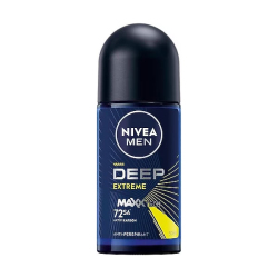 Nivea Men Deep Extreme Erkek Roll-On Deodorant 50 ml - Nivea