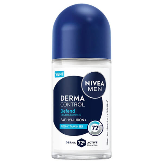  Nivea Men Derma Control Defend Roll-On Deodorant 50 ml - 1