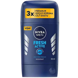 Nivea Men Fresh Active Stick Deodorant 50 ml - Nivea