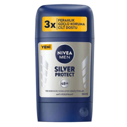 Nivea Men Silver Protect Stick Deodorant 50 ml - Nivea