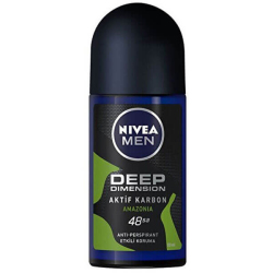 Nivea Roll-On Deodorant Deep Amazonia For Men 50 ml - Nivea
