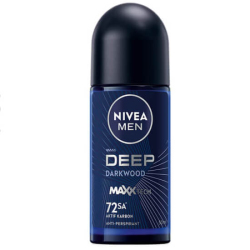 Nivea Roll On Deodorant Deep Dimension For Men 50 ML - Nivea